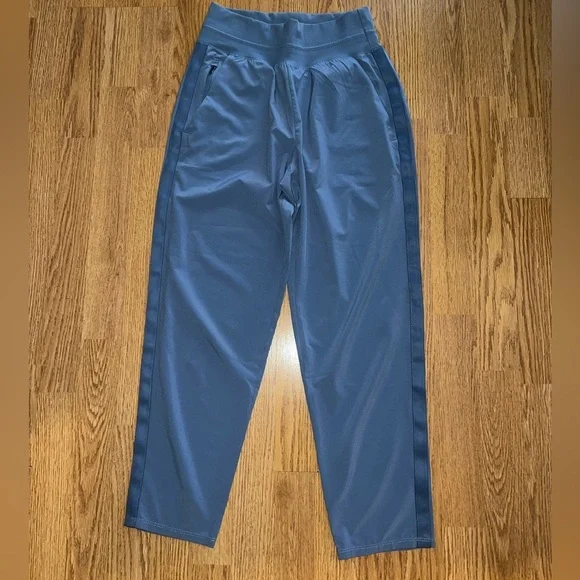 Athleta Blue Track Pants - Picture 2 of 5